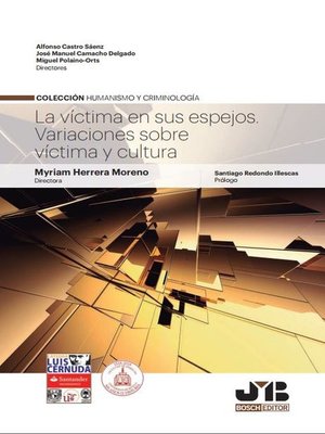 cover image of La víctima en sus espejos